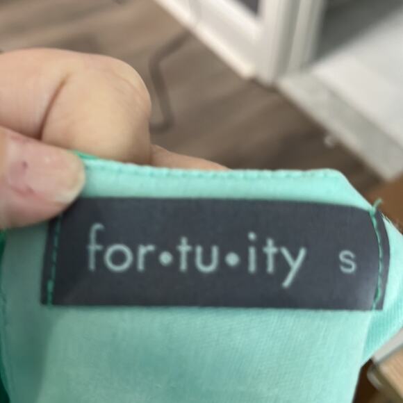 Fortuity Green Halter Sheath Dress Size Small - Picture 8 of 9